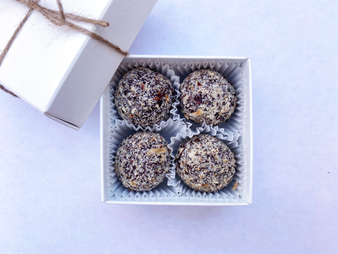 Toasted Hazelnut Ganache Truffles